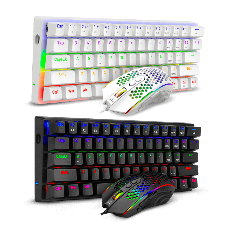 kit gamer t-dagger main force teclado y ratón gamer RGB