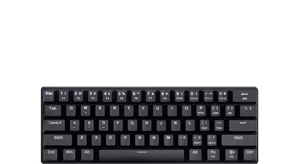 teclado arena black