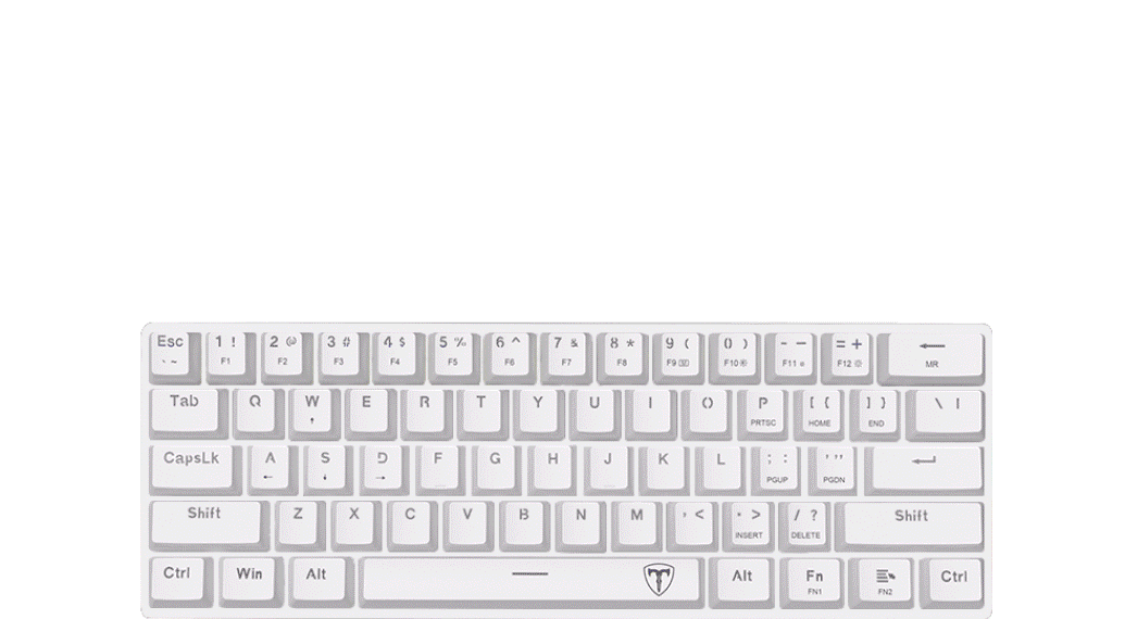 teclado arena white